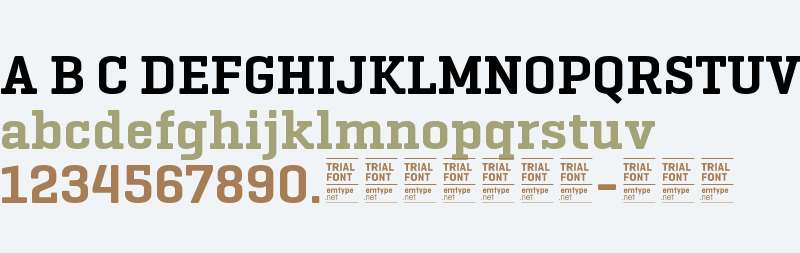 Geogrotesque Slab TRIAL SmBd