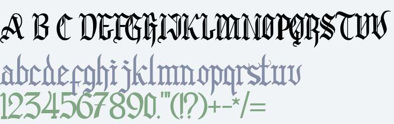 BlackCloverFont