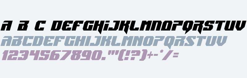 Jumpers Condensed Italic