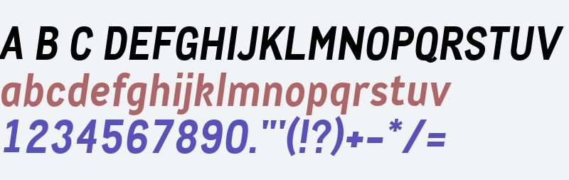 CA Cula W00 Bold Italic