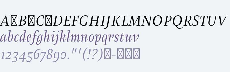 Test_Amster Light Italic