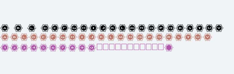 AlphaShapes flowers 2 V1