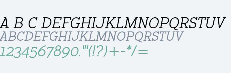 BacktalkSerif BTN SC Oblique