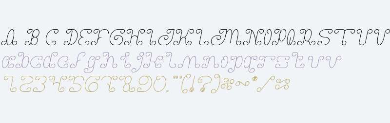 Motorcycle Italic