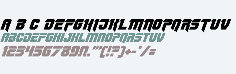 OmegaForce Italic