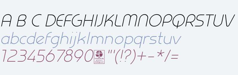 Prestij Demo Light Italic