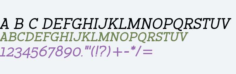 BacktalkSerif BTN SC BoldOblique