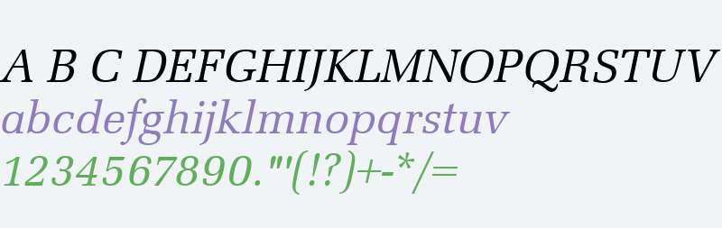 URWLatinoT Italic V1