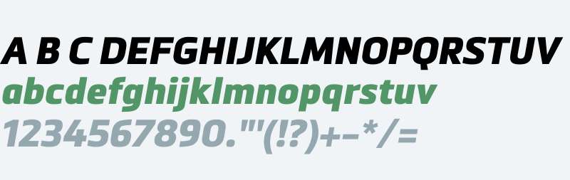 Metronic W01 Black Italic