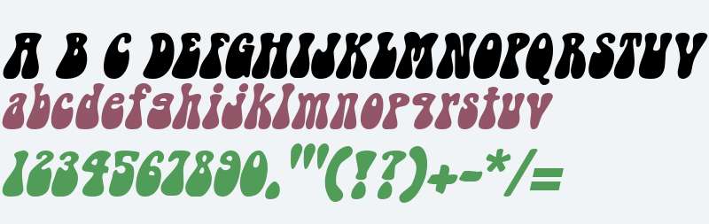 Groovy  Italic