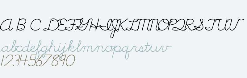 Cursive Handwriting Tryout