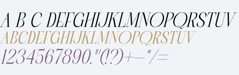 Scarfi Modern Italic