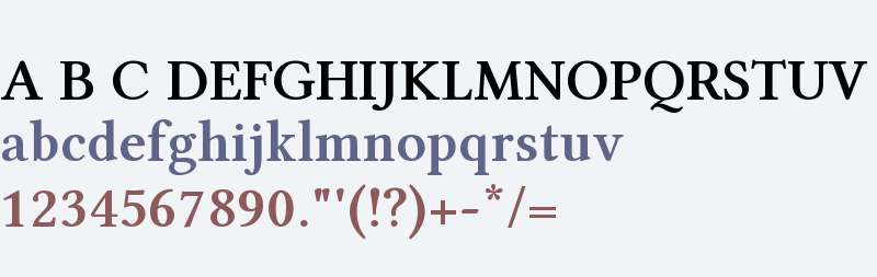 Libertinus Serif Semibold