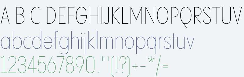 PP Pangram Sans Rounded Cond Thin