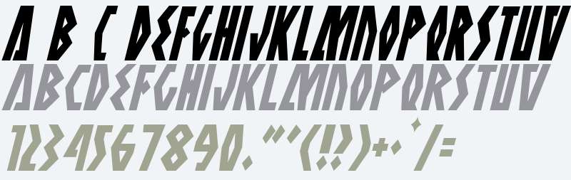 Antikythera Condensed Italic