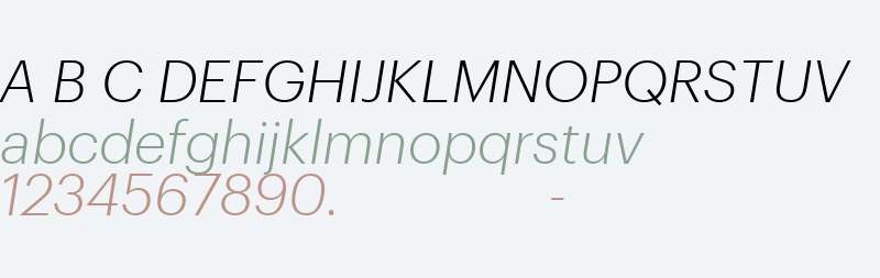 Graphik Web Light Italic