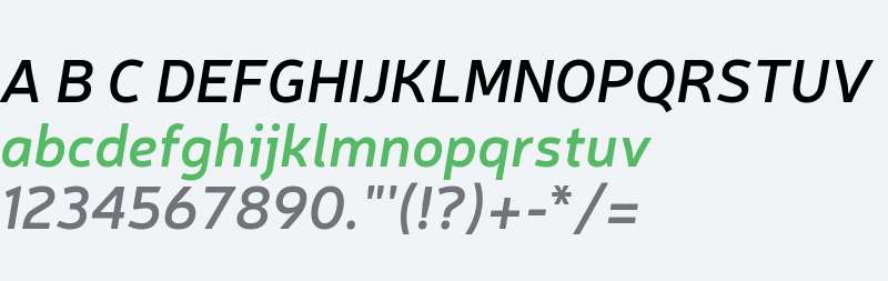 Neris SemiBold Italic
