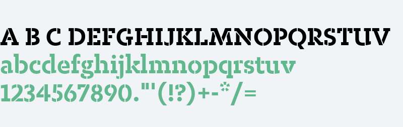 KarbonSlabStencil-Bold