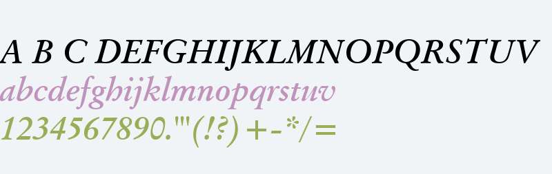 OrigGarmnd BT Bold Italic