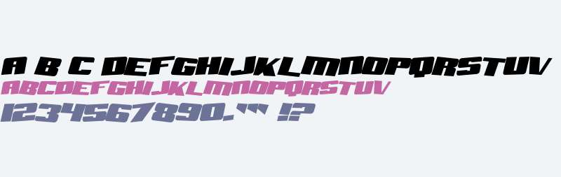 SF Aftershock Debris Solid Italic V2