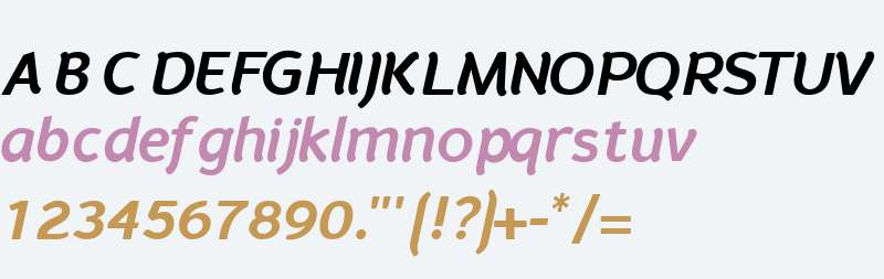 Halvorsen W01 Extrabold Italic