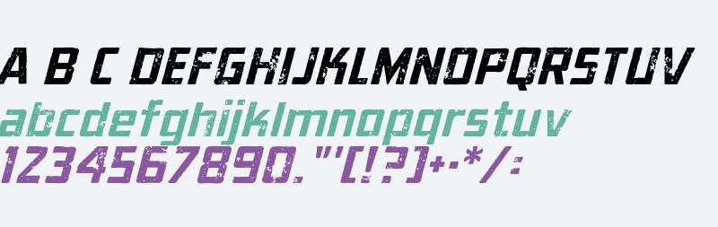 CCElephantmenAged Italic