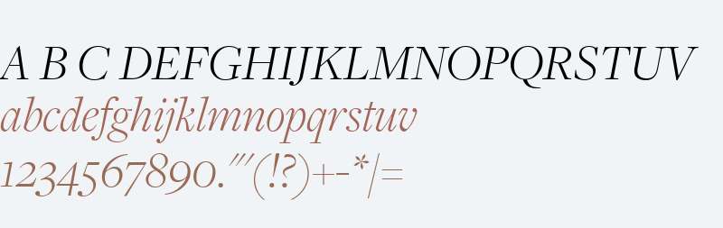 FreightDisp Pro Light Italic