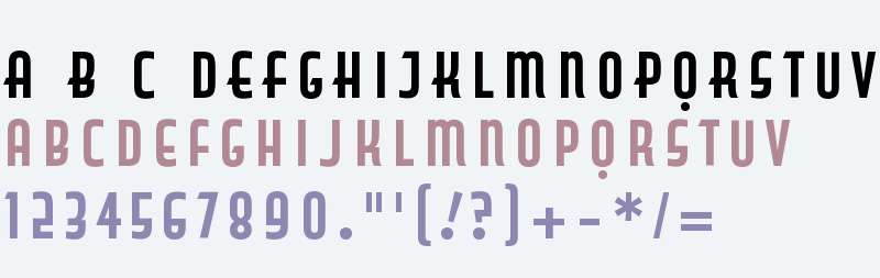 Capitol Bold Capitals