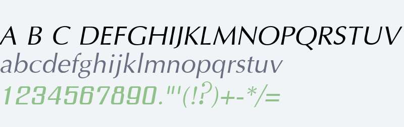 IrisUPC Italic V1