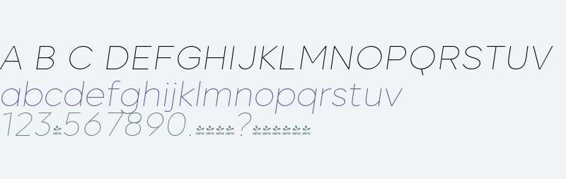 FSP DEMO - Biotic Thin Italic