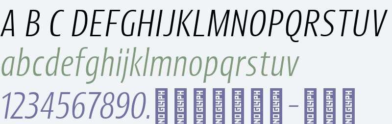 Picador Sans Test Light Italic