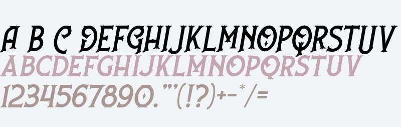 Nufced DEMO Italic