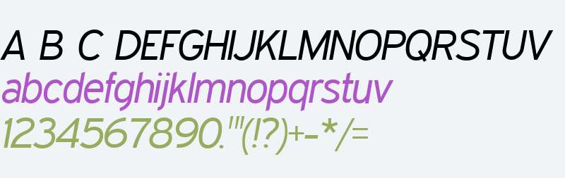 Expressway Bk Italic