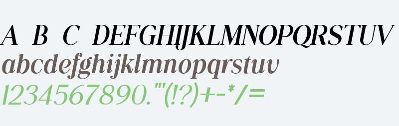 Moderna Serif SemBd