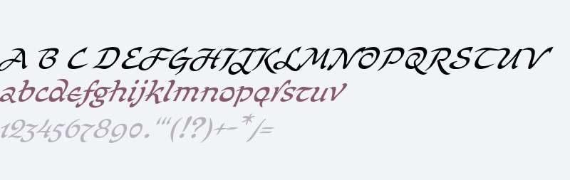 Bogdan Siczowy W07 Italic