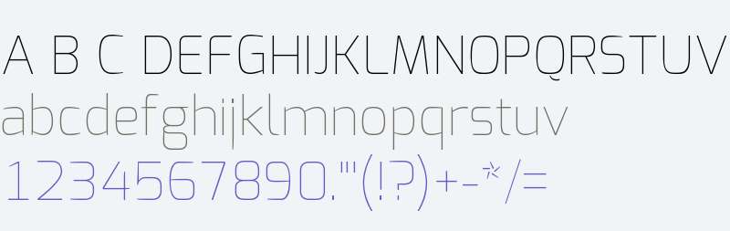 Square Grotesk Thin