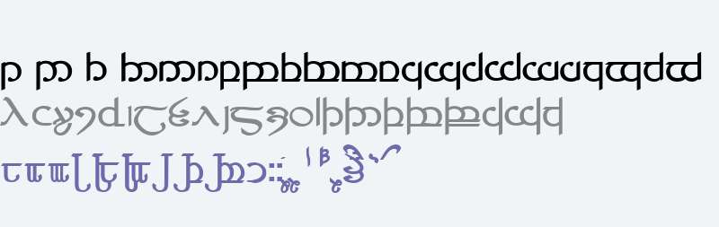 Tengwar ver. # 4