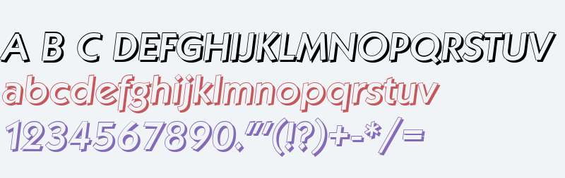 KoblenzShadow-Medium-Italic