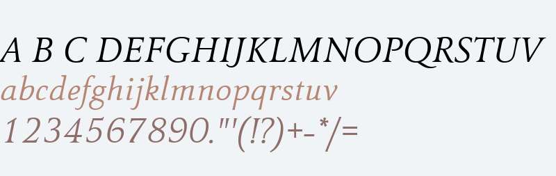 Carre Noir W04 Light Italic