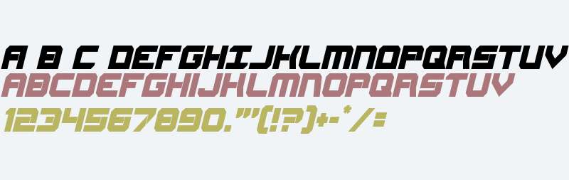 Gearhead Condensed Italic