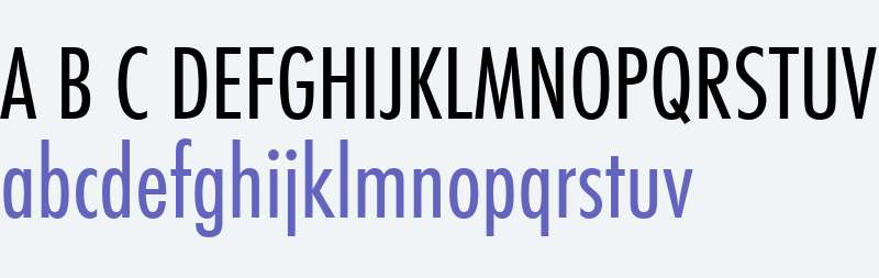 FuturaCon W08 Regular