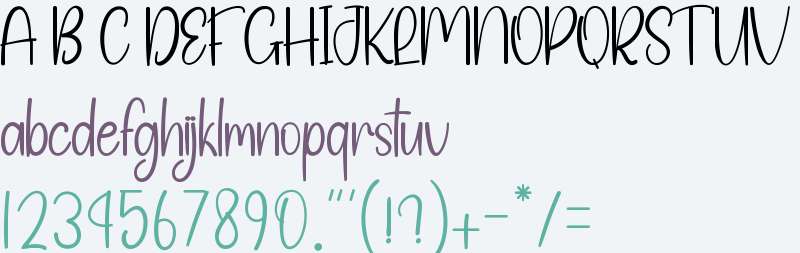 Simple Handwritten