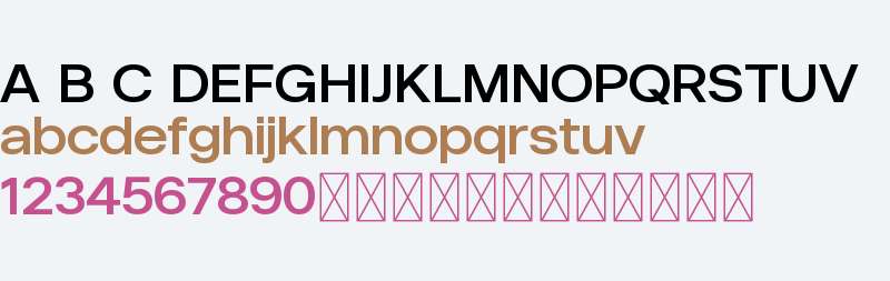 Residenz Grotesk Trial SemBd Wide