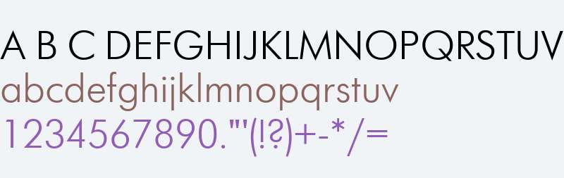 PT FuturaFuturis Light Cyrillic