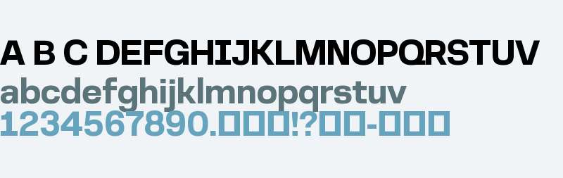 Atmosphere Grotesk SemiBold