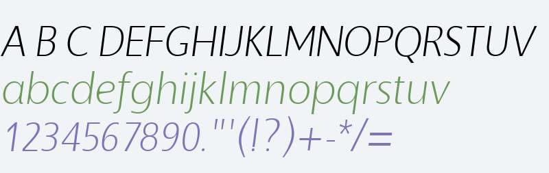 SlippyLight Italic W00 Regular