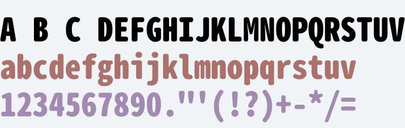 Gen Jyuu Gothic Monospace Heavy