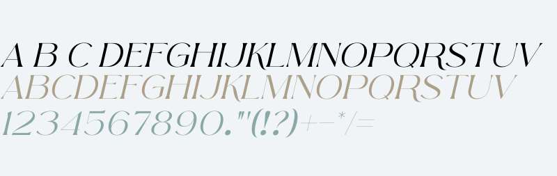 Arolse Belmonteria Serif Italic