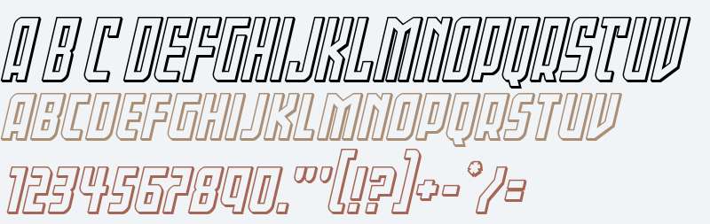 Gotham Knights 3D Italic