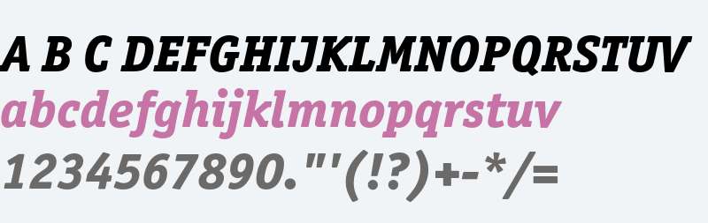 Officina Ser ITC Extra Bold Italic